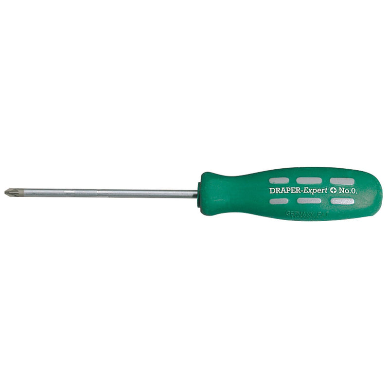 Draper PZ Type Mechanic's Screwdriver, 75mm, No.0 (Sold Loose) 67861 Draper - Dynamic Drive