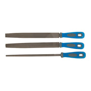 Silverline File Set 3pce 2nd Cut 250mm Silverline - Dynamic Drive