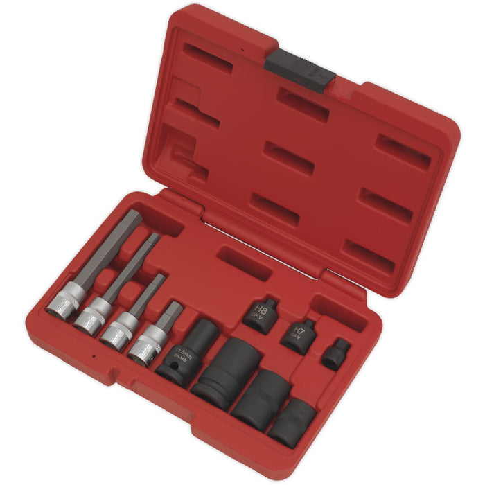 Sealey Brake Caliper Socket Set 11pc VS0465 Sealey - Dynamic Drive