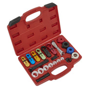 Sealey Fuel & Air Conditioning Disconnection Tool Kit 21pc VS0457 Sealey - Dynamic Drive