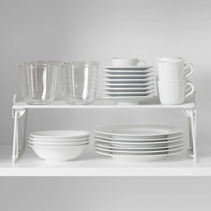 White Stackable Shelf 2092 Rayen - Dynamic Drive