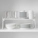 White Stackable Shelf 2092 Rayen - Dynamic Drive