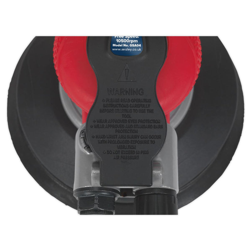 Sealey Air Palm Random Orbital Sander150mm GSA04 Sealey - Dynamic Drive