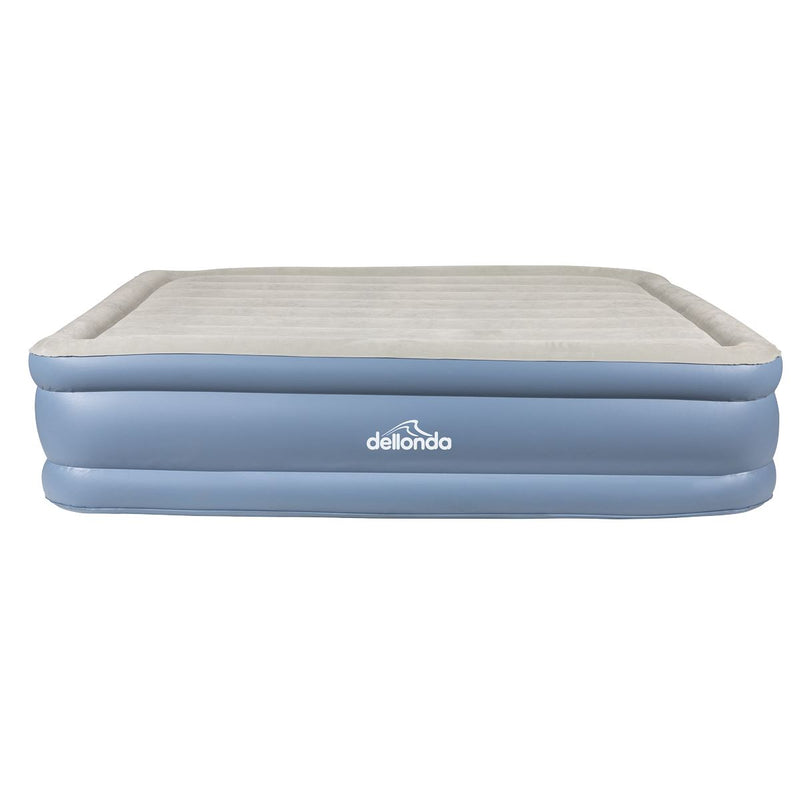 Dellonda Raised Air Bed with Built-in Electric Pump & Storage Bag - Queen Dellonda - Dynamic Drive