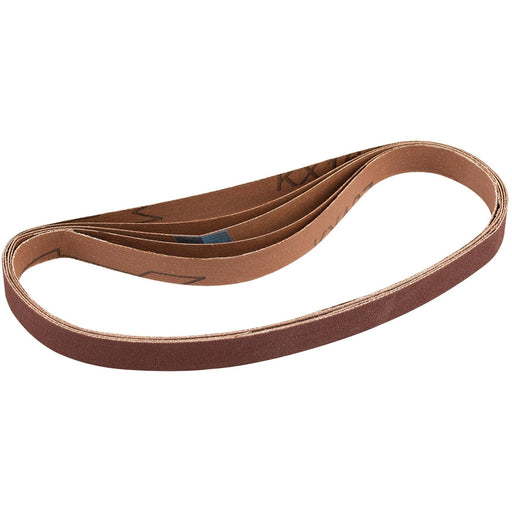 Draper Aluminium Oxide Abrasive Belts, 13 x 457mm, 240 Grit 92452 Draper - Dynamic Drive
