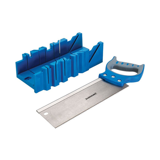 Silverline Expert Mitre Box & Saw 300 x 90mm Silverline - Dynamic Drive