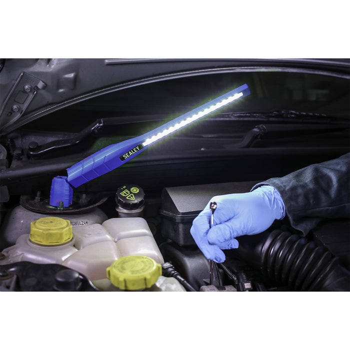 Sealey R/Charge 360 Inspection Lamp 16 SMD + 1W LED + UV Light Li-ion LED3604UV Sealey  - Dynamic Drive