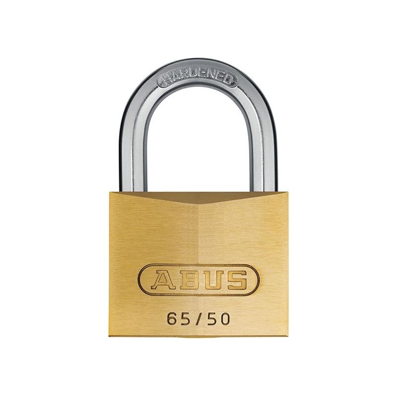 Abus Mechanical 65/50mm Brass Padlock Keyed Alike 6512 ABUS Mechanical - Dynamic Drive