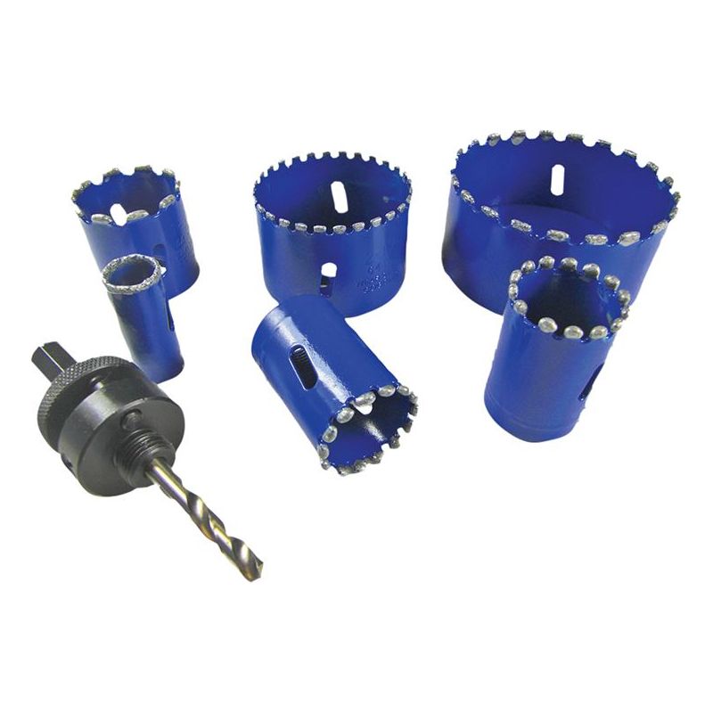 Boa Kitchen & Bathroom Installer Kit Diamond Holesaw Set, 6 Piece BOA - Dynamic Drive