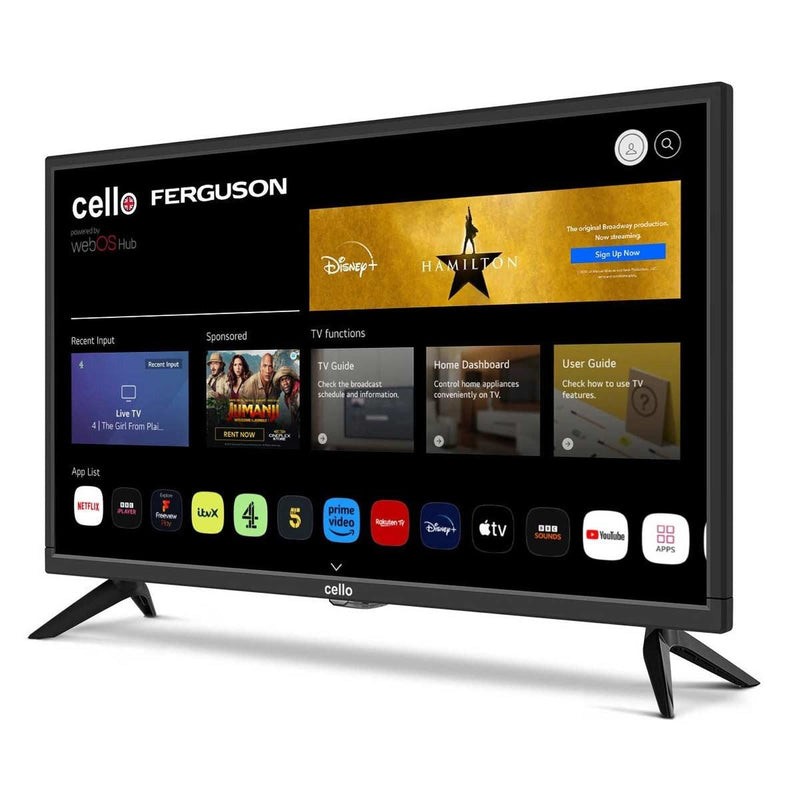 Cello 24" Smart Webos HD Ready TV with Freeview Play Cello - Dynamic Drive