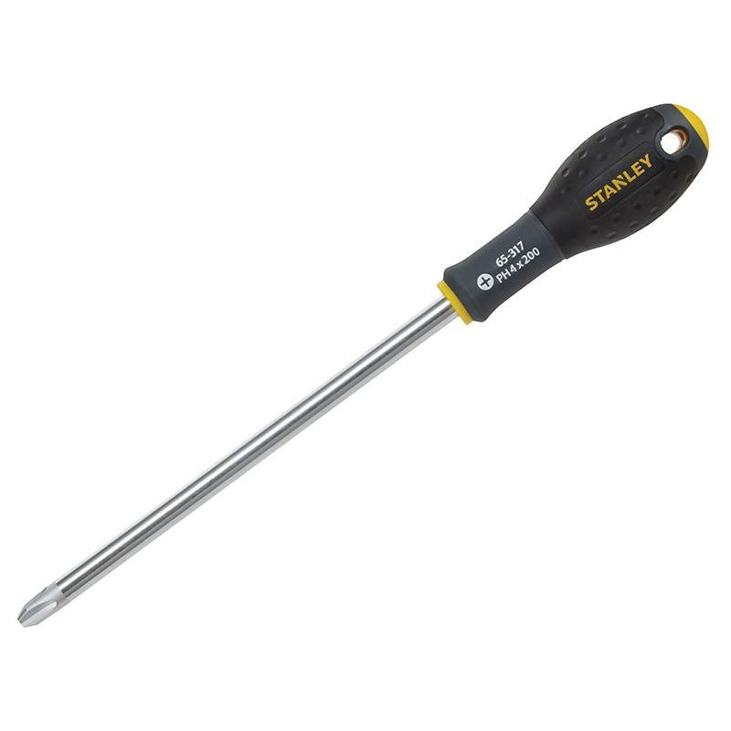 Stanley® Hand Tools FatMax® Screwdriver Phillips Tip PH4 x 200mm STANLEY® Hand Tools - Dynamic Drive