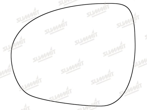 Summit Stick-On Standard Mirror Glass fits Fiat 500X 15 on LHS Summit - Dynamic Drive
