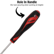 Teng Tools Flat Screwdriver 0.8 x 4.0 x 100mm S Teng Tools - Dynamic Drive