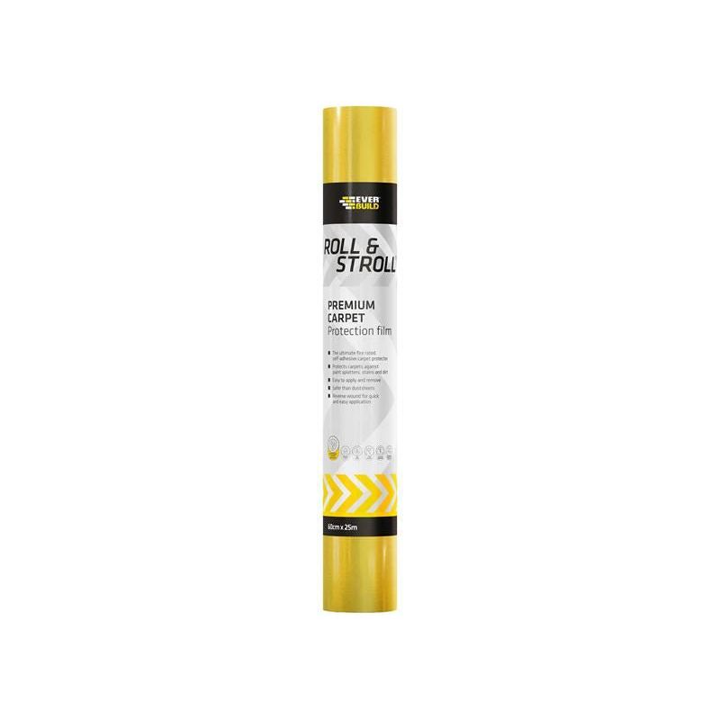 Everbuild Sika Roll & Stroll Premium Carpet Protector 600mm x 25m Everbuild Sika - Dynamic Drive