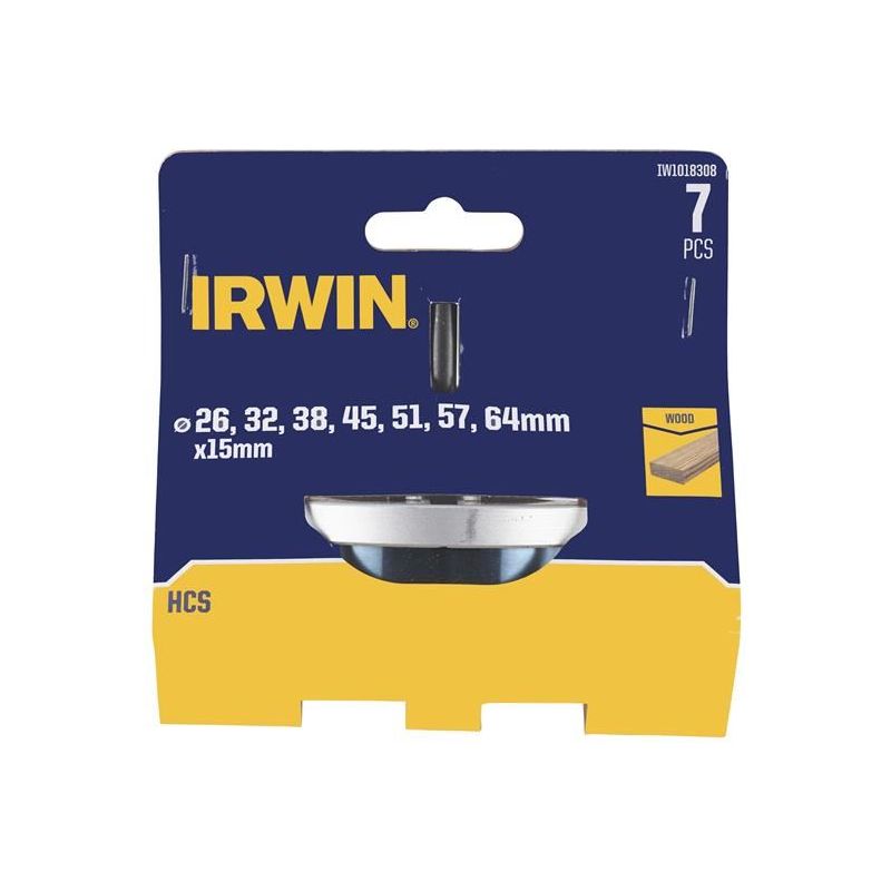 Irwin® Holesaw Set, 7 Piece IRWIN® - Dynamic Drive