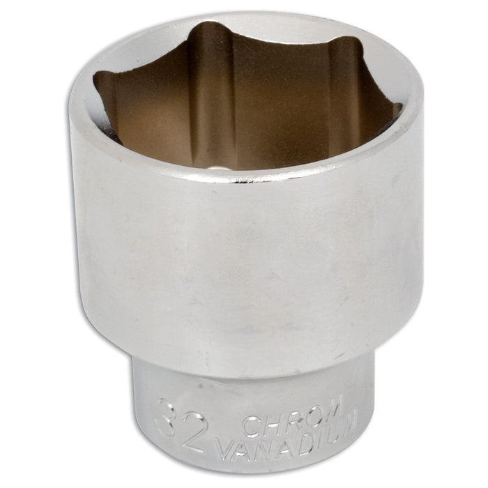Laser Socket 1/2"D 32mm 0823 Laser - Dynamic Drive