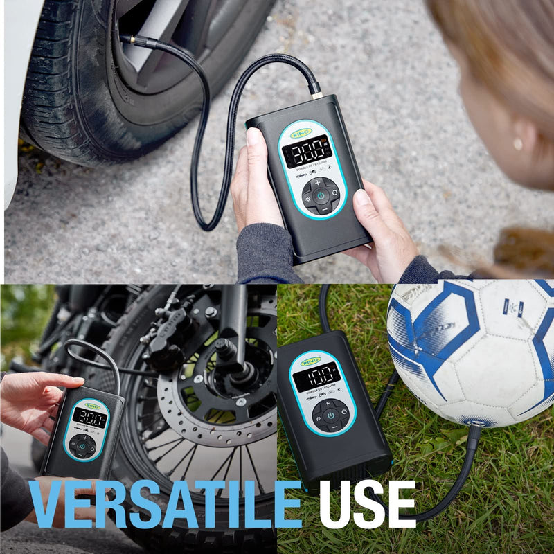 Ring Automotive RTC4000 cordless tyre inflator air compressor car pump. Recharge Ring Automotive - Dynamic Drive