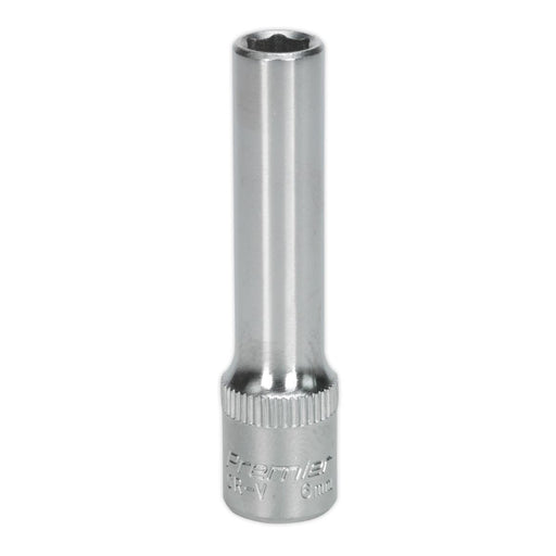 Sealey WallDrive Socket 6mm Deep 1/4"Sq Drive S1406D Sealey - Dynamic Drive