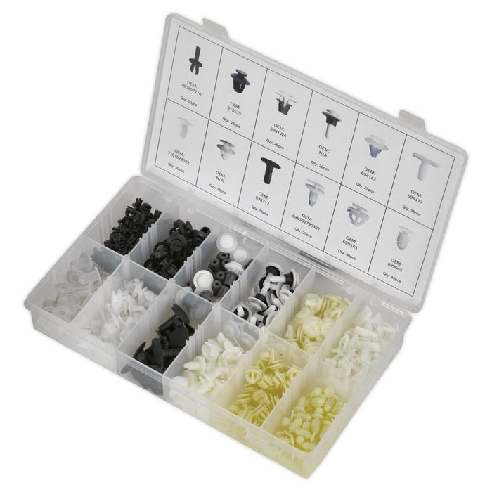 Sealey Trim Clip Assortment for Peugeot & Citroen 345pc BTC06 Sealey - Dynamic Drive
