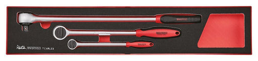 Teng Tools Long Arm Ratchet Set FOAMX4 3 pieces Town Tools - Dynamic Drive