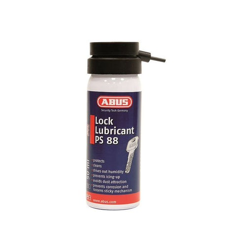 Abus Mechanical PS88 Lock Lubricating Spray 50ml Carded ABUS Mechanical - Dynamic Drive