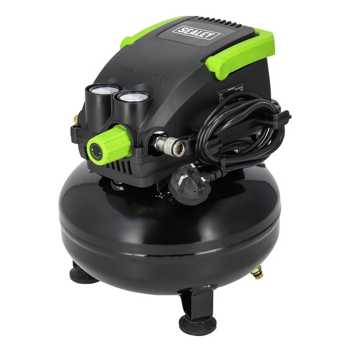 Sealey 11L Oil Free Direct Drive Air Compressor 0.5hp SAC1100 Sealey - Dynamic Drive