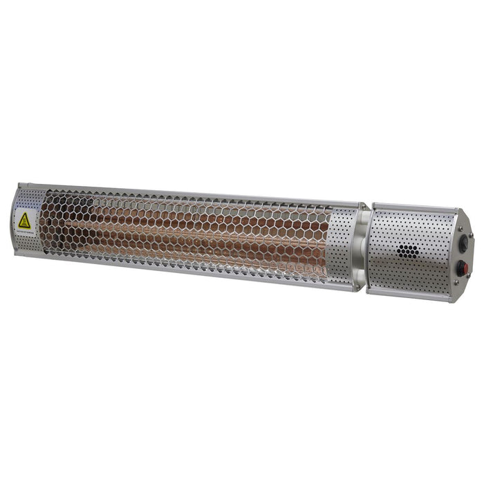 Sealey High Efficiency Infrared Shrt Wave Wall Mounting Heater 2000 IWMH2000R Sealey  - Dynamic Drive