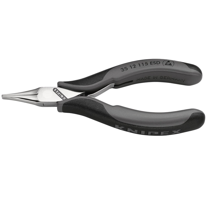 Draper Knipex 35 12 115 ESD Flat Jaw Antistatic Pliers, 115mm 37066 Draper - Dynamic Drive