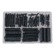 Connect Assorted Straight Plastic Pipe Joiners 70pc 31895 Tool Connection - Dynamic Drive