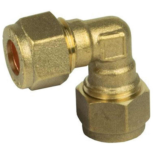 AG Brass Compression Elbow (8mm Each End) AG - Dynamic Drive