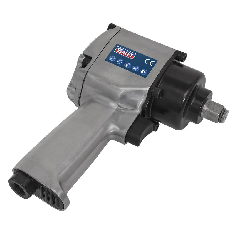 Sealey Air Impact Wrench 1/2Inchsq Drive Compact - Twin Hamm Sealey - Dynamic Drive