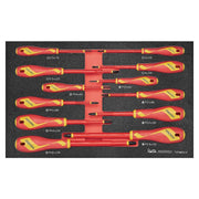 Teng Tools Insulated Screwdriver Set FOAM3 12 Pieces Teng Tools - Dynamic Drive