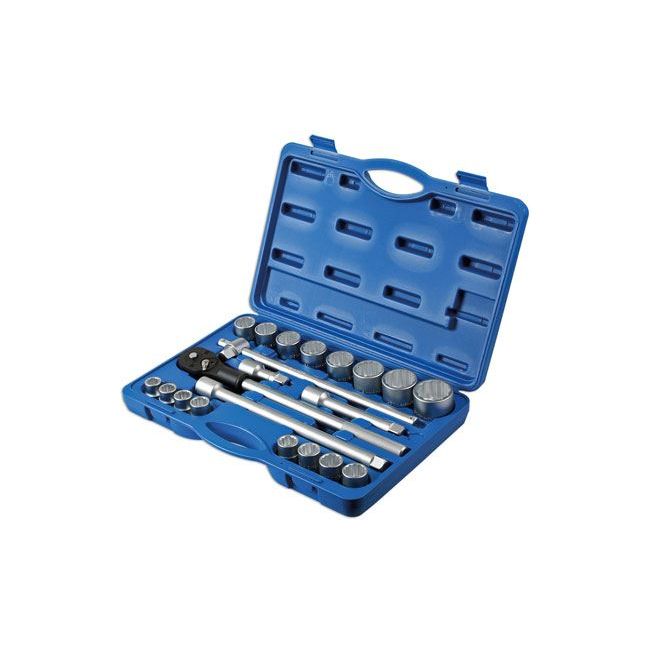 Laser Socket Set 3/4"D 21pc 6854 Laser - Dynamic Drive