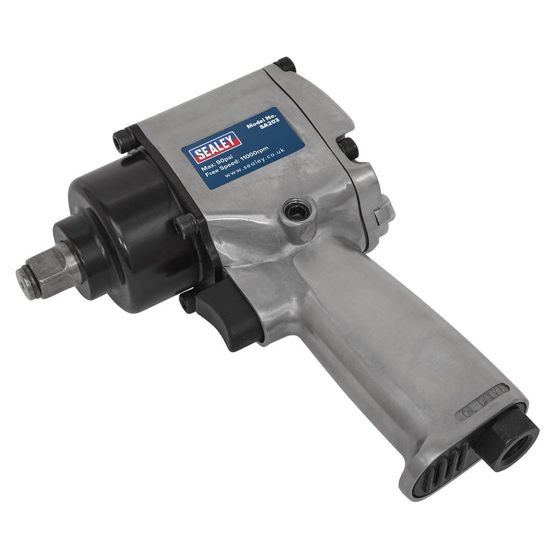 Sealey Air Impact Wrench 1/2Inchsq Drive Compact - Twin Hamm Sealey - Dynamic Drive