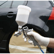 Sealey Gravity Feed Spray Gun 2.2mm Set Up Adjustable Paint Flow 600ml Sealey  - Dynamic Drive