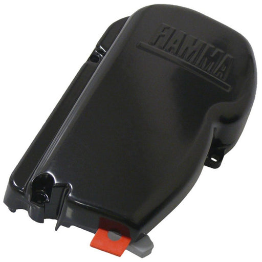 Fiamma F45S Black L/H End Cap (98673H001) Fiamma - Dynamic Drive