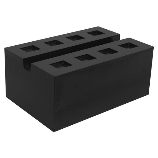 Viking Slotted Rubber Support Block for Viking Jacking Beams 80mm SJBEX.A03 Viking - Dynamic Drive