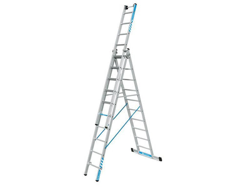 Zarges Skymaster Plus X Combination Ladder 3-Part 3 x 10 Rungs Zarges - Dynamic Drive