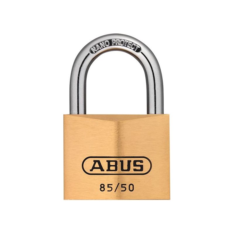 Abus Mechanical 85/50mm Brass Padlock Keyed Alike 2747 ABUS Mechanical - Dynamic Drive