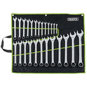 Draper Combination Spanner Set, Green (25 Piece) 04456 Draper - Dynamic Drive