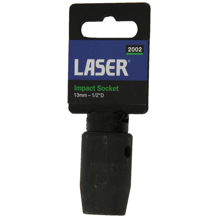 Laser Impact Socket 1/2"D 13mm 2002 Laser - Dynamic Drive