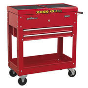 Sealey Mobile Tool & Parts Trolley Red AP705M Sealey - Dynamic Drive