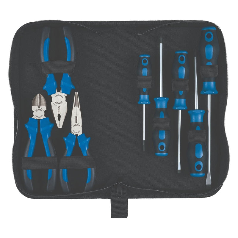 Draper Screwdriver and Plier Set (8 Piece) 28020 Draper - Dynamic Drive