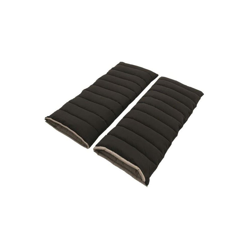 Outwell Constellation Lux Double Luxury 3 - 4 Season Sleeping Bag - Brown Outwell - Dynamic Drive