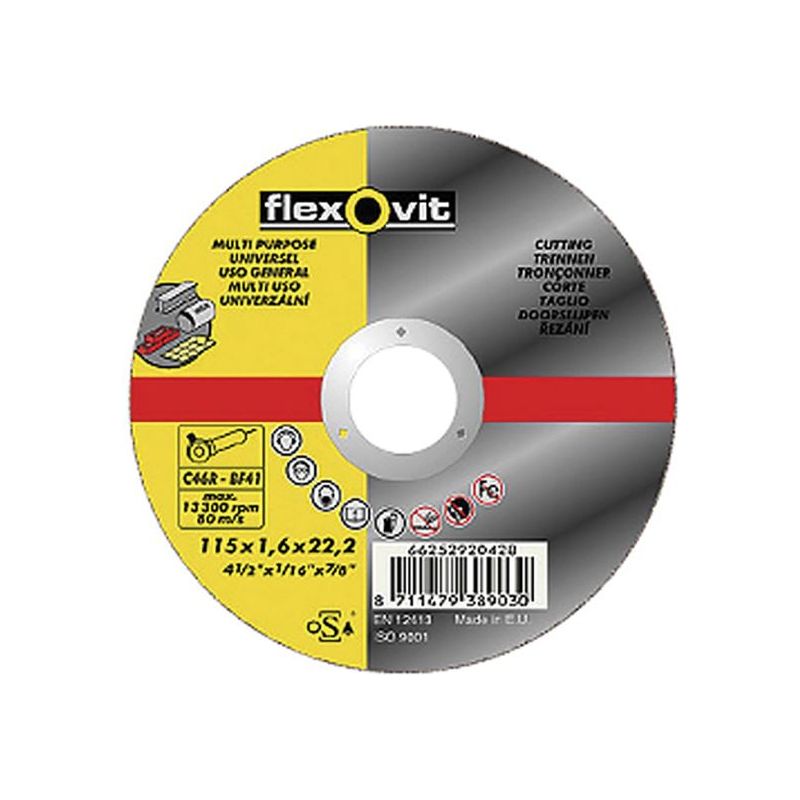 Flexovit Multi-Purpose Cutting Disc 230 x 22mm Flexovit - Dynamic Drive