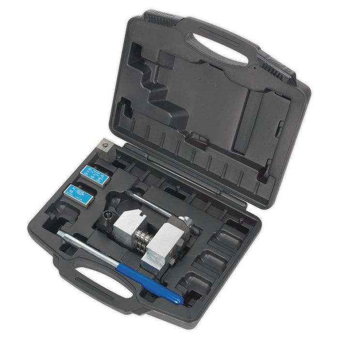 Sealey Brake Pipe Flaring Kit 3/16" SAE 4.75mm DIN PFT/02 Sealey - Dynamic Drive