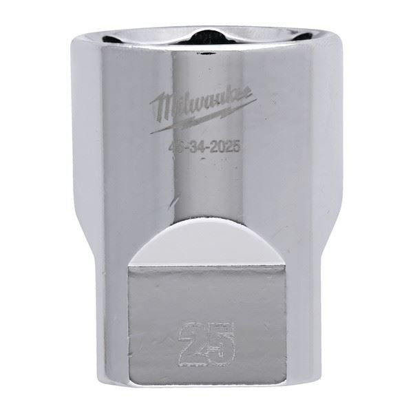 Milwaukee 1/2 Drive Socketmetric Standard-25 4932480023 Milwaukee - Dynamic Drive