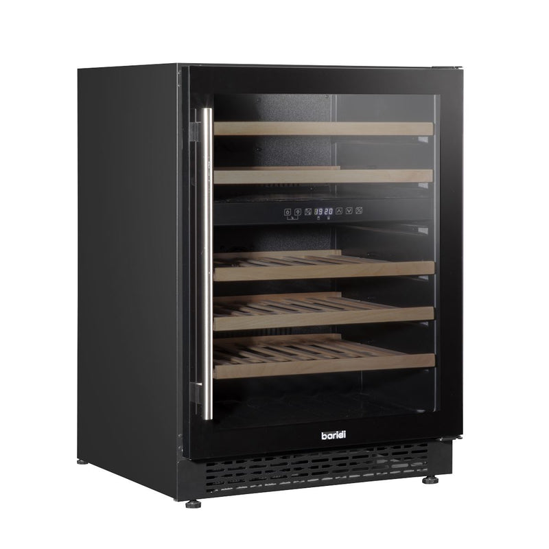 Baridi 46 Bottle Under-Counter/Freestanding Dual Zone Fridge & Cooler 60cm Baridi - Dynamic Drive