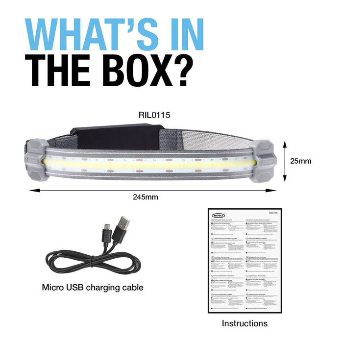 Ring Flexible Head Torch RIL0115 - 115 Lumens Illumination Ring Automotive - Dynamic Drive
