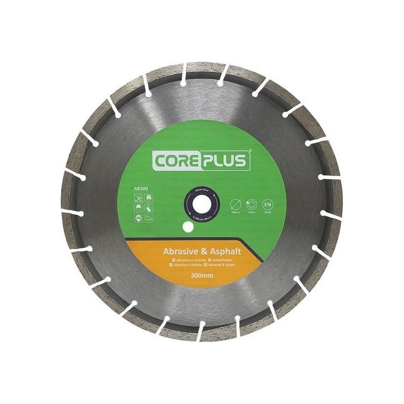 Coreplus AB300 Abrasive & Asphalt Diamond Blade 300mm CorePlus - Dynamic Drive